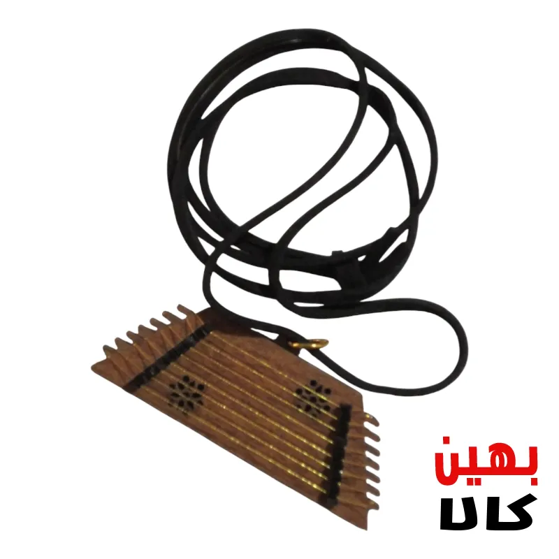 گردنبند چوبی-طرح سنتور